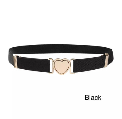 Adjustable Heart Elastic Waist Belts