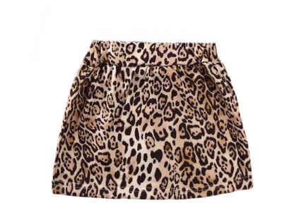 Leopard Print Skirt