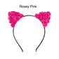 Rose Flower Cat Ears Headband