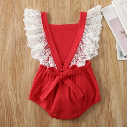 Lacey Xmas Romper