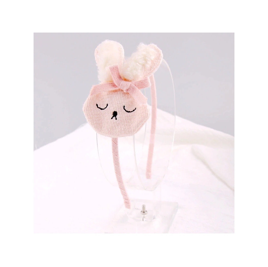 Bunny Stick Headband - light pink