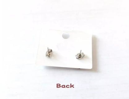 Leopard Bunny Stud Earrings