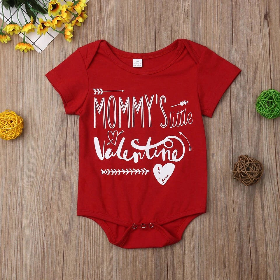 “Mommy’s Little Valentine” Onesie