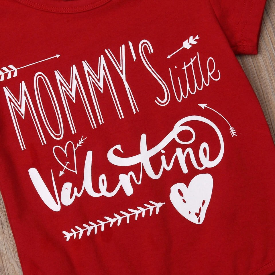 “Mommy’s Little Valentine” Onesie